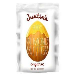 Justins Natural Honey Almond Butter (box of 10):  Grocery 
