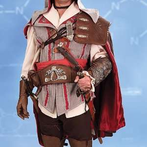  Assassins Creed II Ezio Suede Leather Cape One Size: Toys 