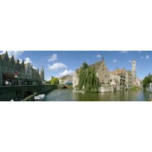 Buildings at the Waterfront, Rozenhoedkaai, Bruges, West Flanders 