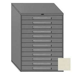  Equipto 45W Modular Cabinet 12 Drawers W/Dividers, 59H 