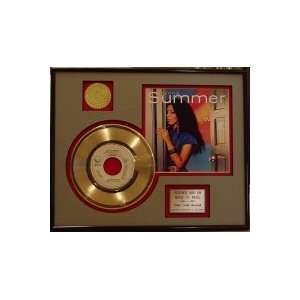  Donna Summer The Woman In Me Framed 24kt Gold Record Art 