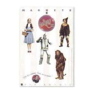  Wizard of Oz 4 Piece Magnet Set Main Characters 