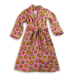  Sweet n Sassy   Toddler Girls Robe, Pink, Yellow Clothing