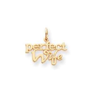   : 14k Perfect Wife Charm   Measures 21.2x22.5mm   JewelryWeb: Jewelry