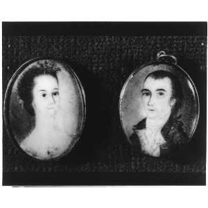  James Smith,With Wife,Miniature paintings,locket