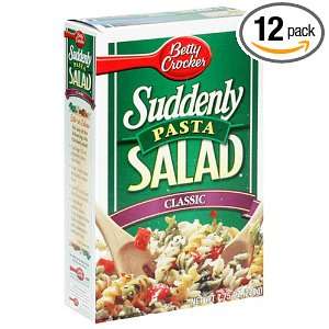 Suddenly Pasta Salad, Classic, 7.75 Ounce Boxes (Pack of 12)