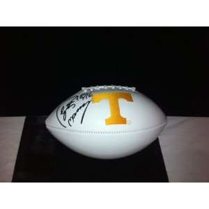   Autographed Tennessee Vols Commemorative Football: Everything Else