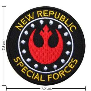    Star Wars Rebel Alliance Logo 3 Iron On Patches: Everything Else