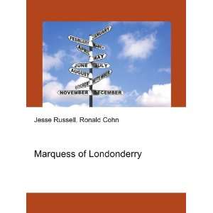  Marquess of Londonderry Ronald Cohn Jesse Russell Books