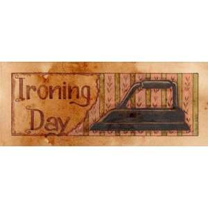  Ironing Day Finest LAMINATED Print Diane Knott 20x8