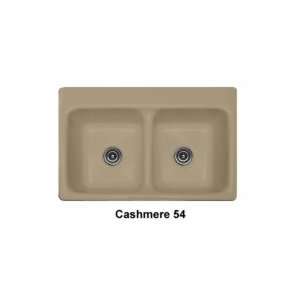   Advantage 3.2 Double Bowl Kitchen Sink with Three Faucet Holes 27 3 54