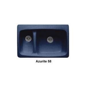   Advantage 3.2 Double Bowl Kitchen Sink with Three Faucet Holes 20 3 58