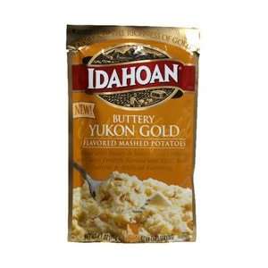 Idahoan Buttery Yukon Gold Mashed Potatoes, 4.1oz (Pack of 10)