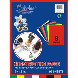   Inches, Assorted Colors, 96 Sheets per Pack (30096): Office Products