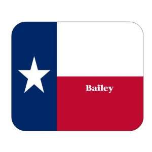  US State Flag   Bailey, Texas (TX) Mouse Pad: Everything 