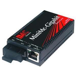 Media Converter. MINIMC GIGABIT TX/SSBX SM1310 SC 1310XMT/1490RCV 30KM 