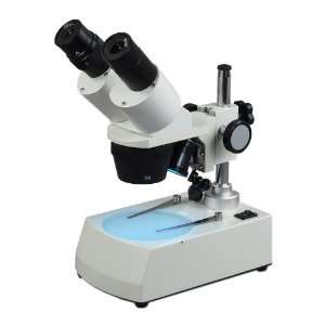 Stereo Microscope 10x 20x 30x 60x Dual LED Lights:  