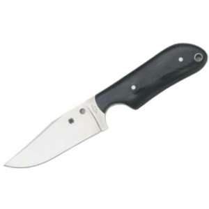 Spyderco Knives FB15P Street Beat Fixed Blade Knife 