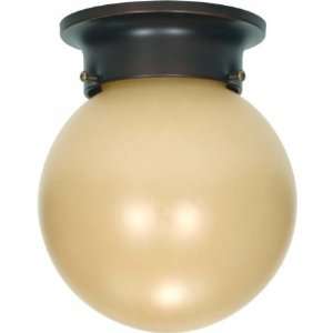 Nuvo Lighting 60 3114 1 Light 6 in. Ceiling Mount with Champagne Glass 