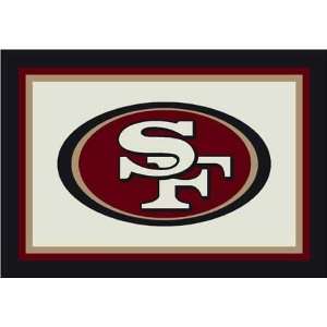  NFL Team Spirit Rug   San Francisco 49ers Sports 