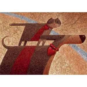  Peter Adderley   Racing Hearts Canvas Giclee