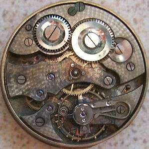 Chronometre Cortebert P. Watch movement & Dial 43 mm.  