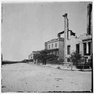  Charleston,S.C. Houses on the Battery damaged by shell 