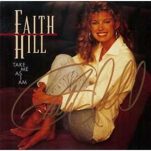  Autographed FAITH HILL Take Me As I Am CD Signed Twice 