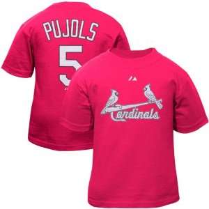  Louis Cardinals T Shirt  Majestic Albert Pujols St. Louis Cardinals 