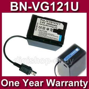 Battery for BN VG121 JVC Everio GZ HM550 GZ HM550BUS  