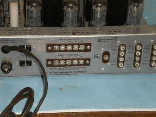 HH Scott Type 340 Stereo FM Receiver Tuner Amplifier w/ Multiplex 
