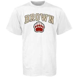  Brown Bears Youth White Bare Essentials T shirt: Sports 