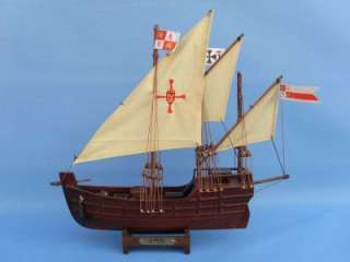Nina 12 Wooden Model Ship Christopher Columbus  