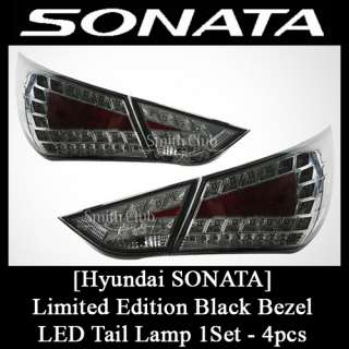 Hyundai 2011 SONATA] Limited Edition Black Bezel LED Tail Lamp light 