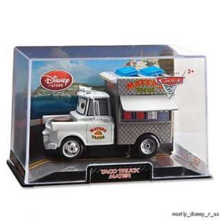 NEW Disney Store CARS 2 Diecast Taco Truck Mater Collectors Die Cast 