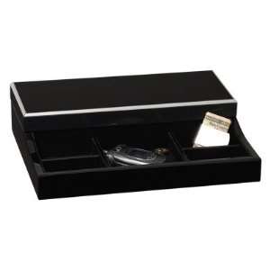 Jewelkeepers Socrates Mens Valet Watch Box with Anti Tarnish Lining 