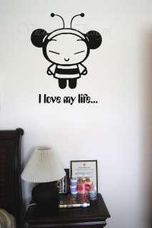 WALL DECORATION ART MURAL VINYL PICTURE LETTER PUCCA  