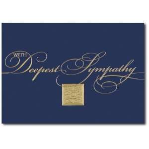  Birchcraft Studios 5493 With Deepest Sympathy   Gold Lined 