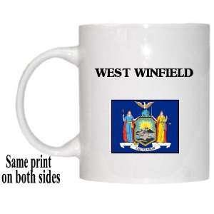  US State Flag   WEST WINFIELD, New York (NY) Mug 