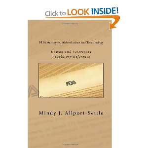   Regulatory Reference [Paperback] Mindy J. Allport Settle Books
