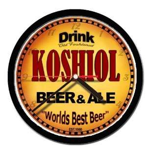  KOSHIOL beer and ale cerveza wall clock: Everything Else