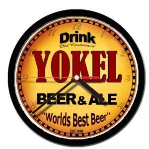  YOKEL beer and ale cerveza wall clock: Everything Else