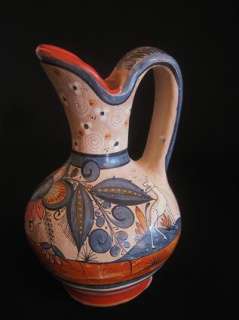 Mexican Pottery Folk Art Tonala Pablo Ramos Lucano  
