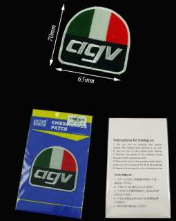 AGV Motorcycle Motocross Car Helmet Bag Patch Badge 442  
