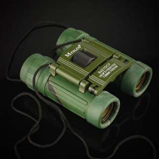 New Army Green Outdoor Sports Binocular Telescope Zoom 8*21DCF 383 