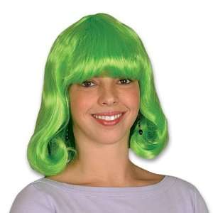 Neon Green Wig Case Pack 5 Toys & Games