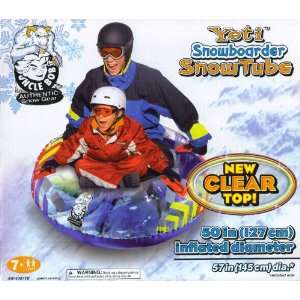  Yeti Snowboarder Snow Tube