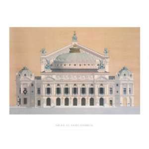   Opera de Paris Garnier by Andras Kaldor 32x24