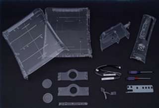 Ghost Case for Xbox 360 + LED light kit + Talismoon Whisper Fan + Ring 