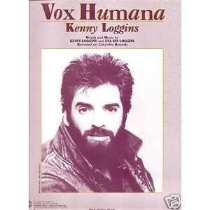  Sheet Music Vox Humana Kenny Loggins 96 